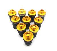 Kit De Vis pour Pare-Brise Moto 10 Pièces Boulons Vis pour Pare-Brise Accessoires Remplacement pour Y&amaha R1 R6 vis, boulons, écrous et pièces détachées pour Moto(Type C)