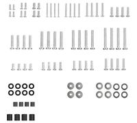 Kit de Vis pour Support Mural TV - 84 Pièces M4 M5 M6 M8 Quincaillerie,Kit de Quincaillerie pour Support TV | Pour Thanksgiving Vacances Anniversaire Fête Hôtel Bureaux Maison Chambre Dortoir