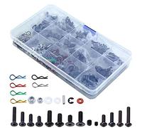Kit de vis RC Outil de réparation avec plateau à vis magnétique Jeu de fixations pour Traxxas Tamiya Axial Redcat HPI SCX10 Losi 1/8 1/10 Scale RC Cars Crawler Parts