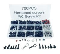 Kit de vis RC universel 1000 pices, assortiment de vis, fixations de matriel pour Traxxas Axial Redcat HPI Arrma SCX10 Losi 1/8 1/10 1/12 1/16