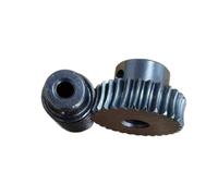 Kit de vis sans fin 1M, trou central, rapport vitesse 5/6/8/10 mm, 1:25/1:30/1:40, engrenage à en laiton avec tige acier, 1 module(8MM*8MM*40)