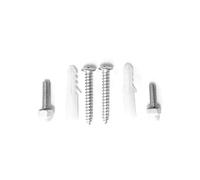 Kit de vis spécialement conçu pour les modèles de lanternes Vienne blanches : 73401, 73402 et 73404. Assure un montage parfait et durable. Idéal pour les remplacements.