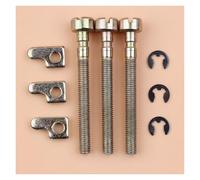 Kit de vis tendeur chaîne barre 3set for HUSQVARNA 36 41 136 136LE 141 141LE 137 137E 142 142E 235 240 pièces tronçonneuse