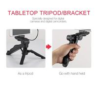 Kit de vlogging pour smartphone avec trépied, microphone et éclairage LED.