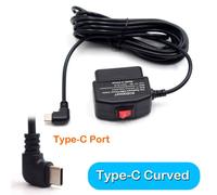 Kit De Voiture 24h,C¿Ble De Chargement 5v 3a Avec Port Mini Micro Usb,Pour Xiaomi 70mai Yi 360 Dash Cam Dvr,Obd - Type Type-C Curved