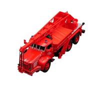 Kit De Voiture en Alliage 1/43 pour Camion De Pompiers À Grue Robuste Berliet TBO Magirus, Moule Moulé sous Pression, Jouet Cadeau Jouets Non RC