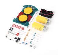 Kit de Voiture Robot de Suivi Intelligente Electronique pour DIY avec Moteur de Réduction
