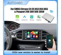 KIT de voiture sans fil Android Auto pour Cristaux SMEG Picasso C4 C5 DS4 DS3 DS5 308 508 5008 3008, accessoire multimédia SMEG and MRN