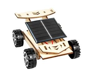Kit de voiture solaire | Science éducative et artisanat d'apprentissage | Jouets alimentés par l'énergie solaire, pour anniversaire d'enfant, vacances, maison, plein air et