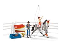 schleich HORSE CLUB Kit de voltige équestre de Mia