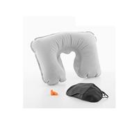 Kit de voyage 3 en 1 : Masque occultant , Oreiller gonflable, boule quies - Straße Tech