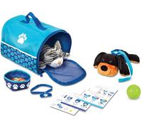 Kit de voyage animal domestique bleu TU