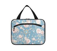Kit de voyage romantique rose saphir à suspendre pour homme avec crochet, sacs à médicaments pliables pour adultes, camping, bolso de Mano para Hombre L