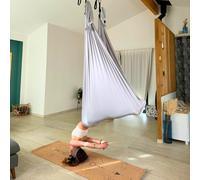 Kit de yoga aérien argent plafond haut