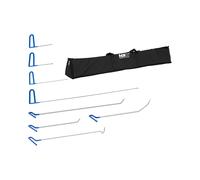 MSW Kit Débosselage sans Peinture Outils De Carrosserie Redressage Tige MSW-DENTPULLER. SET13 (8 Pièces, pour Les Petites Bosses, Ne Gratte Pas, pour Pros & Novices, Acier Inoxydable)