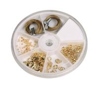 Kit débutants av. accessoires p. bijoux, or, 5 accessoires différents,