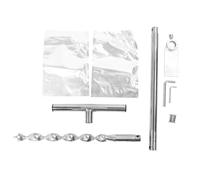 Kit d'échantillonnage de Carottes de Sol |Sonde à poignée en T en Acier Inoxydable avec pédale |Outil d'échantillonnage du Sol pour Jardins/fermes/pelouses |2 Sacs réutilisables,