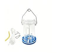 Kit d'échantillonnage de profondeur d'eau de veau 2,5 l avec raccords à clé pour piscine de rivière et collecte des eaux usées, idéal pour l'environnement