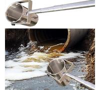 Kit d'échantillonnage d'eau, balançoire verticale réglable avec bécher pendule léger pour une collecte efficace des rivières et des lacs