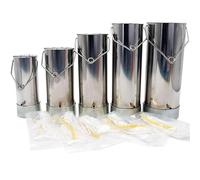 Kit d'échantillonnage d'eau en acier inoxydable - Bécher à pendule oscillant réglable de 2 L, seau d'échantillonnage épais pour une collecte efficace des échantillons, système de test d'eau durable et