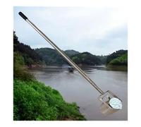 Kit d'échantillonnage d'eau télescopique, louche rétractable de 500/1000 ml avec perche et godet for l'échantillonnage en rivière, récipients mesure verticaux(500ML,1.43-6m(4.7-19.7ft))