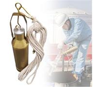 Kit d'échantillonnage d'huile en Laiton - Bouteille d'échantillonnage de Carburant Industriel de 500 ML pour Une Analyse précise des liquides - Un Outil Essentiel pour l'échantillonnage d'hu