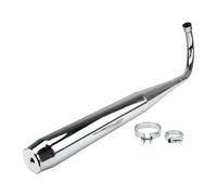 Kit d'échappement + colliers de serrage compatibles avec Zündapp KS 50 Super Sport WC Sport type 517 530
