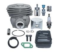 Kit d'échappement Cylindre-Piston 47 mm for tronçonneuse 357/359, Joint de Conduite Filtre à Carburant, Boulon roulement, pièce détachée