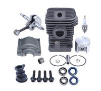 Kit d'échappement de Vilebrequin à Piston de Cylindre de 42,5 mm for tronçonneuse MS250 MS230 025 023 1123 020 1209, 1123 030 0408(5)