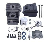 Kit d'échappement de Vilebrequin à Piston de Cylindre de 42,5 mm for tronçonneuse MS250 MS230 025 023 1123 020 1209, 1123 030 0408(4)