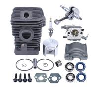 Kit d'échappement de Vilebrequin à Piston de Cylindre de 42,5 mm for tronçonneuse MS250 MS230 025 023 1123 020 1209, 1123 030 0408(3)