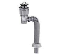 Kit D'échappement D'évier De Salle De Bains - Kit De Piège À Eau D'Échappement | Déchets De Bassin | Tuyau De Bouchon Anti-InGlogging Extensible Anti-Odeur Solution De Drainage L