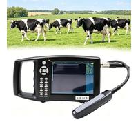 Kit d'échographie vétérinaire B, appareil sans fil rechargeable avec sonde linéaire rectale étanche et mallette de transport, pour le diagnostic gestation chez les bovins chevaux