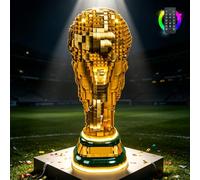 Kit d'éclairage à distance compatible avec Lego 43020 FIFA World Cup Official Trophy (pas de modèle), kit d'éclairage LED compatible avec Lego FIFA World Cup Official Trophy Modèle