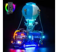 Kit d'éclairage à distance compatible avec Lego 77073 Battle Bus (pas de modèle), kit d'éclairage LED compatible avec bus de bataille