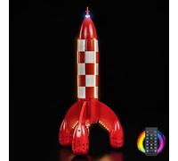 Kit d'éclairage à distance compatible avec Lego Moon Rocket 21367 (pas de modèle) - Kit d'éclairage LED compatible avec les briques Lego Moon Rocket