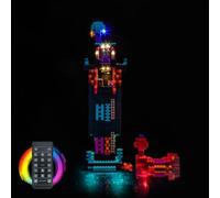 Kit d'éclairage à distance compatible avec Lego The Enderman Tower 21279 (pas de modèle), kit d'éclairage LED compatible avec Lego 21279 The Enderman Tower Jouet créatif