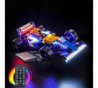 Kit d'éclairage à télécommande compatible avec Lego 10353 Williams Racing FW14B et Nigel Mansell (pas de modèle), kit d'éclairage LED compatible avec Lego Williams Racing FW14B et Nigel Mansell 10353
