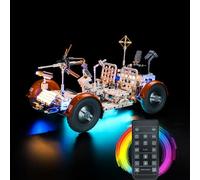 Kit d'éclairage à télécommande compatible avec Lego 42182 NASA Apollo Lunar Roving Vehicle - LRV (pas de modèle) - Kit d'éclairage LED pour véhicule de rotation lunaire NASA Apollo (LRV) - Jouet
