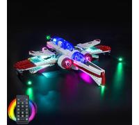 Kit d'éclairage à télécommande compatible avec Lego 75402 ARC-170 Starfighter (pas de modèle), kit d'éclairage LED compatible avec Lego ARC-170 Starfighter Jouet créatif