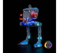 Kit d'éclairage à télécommande Compatible avec Lego at-ST Walker 75417 (Aucun modèle), Ensemble d'éclairage LED Compatible avec Lego 75417 at-ST Walker Jouet créatif