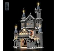 Kit d'éclairage à télécommande compatible avec Lego Battle at Drum Castle 75645