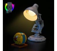 Kit d'éclairage à télécommande compatible avec Lego Ideas D isney P ixar Luxo Jr. 21357 (pas de modèle), kit d'éclairage LED compatible avec Lego D'isney P ixar Luxo Jr. Jouet créatif