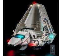 Kit d'éclairage à télécommande compatible avec Lego Imperial Lambda Class Shuttle 75459 (pas de modèle)