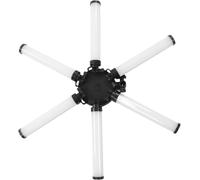 Kit D'Éclairage Annulaire Avec Trépied Et Support De Téléphone,54W Led Star Circle Light Avec Barres Lumineuses Détachables Réglables 3200K 5600K Led Video Light Pour