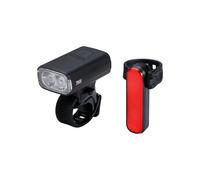 Kit d'éclairage avant et signal arrière BBB Cycling NanoStrike Noir
