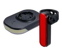 Bbb Slice 300 + Signal Light Set Rouge 300 Lumens Black