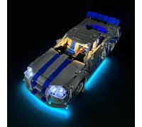 Kit d'éclairage compatible avec Lego 2 Fast 2 Furious Nissan Skyline GT-R (R34) Kit de construction de voiture (modèle non inclus) - Éclairage créatif pour kit de construction Lego Technic 42210