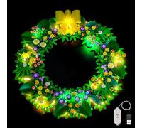 Kit d'éclairage compatible avec Lego 40957 Spring Wreath (pas de modèle), kit d'éclairage LED compatible avec les briques Lego Spring Wreath