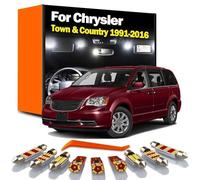 Kit d'éclairage de Lecture intérieur à LED, pour Chrysler Town Country 1991-2009 2010 2011 2012 2013 2014 2015 2016 Accessoires